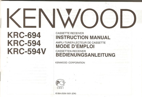 Betriebsanleitung auto radio - auto,