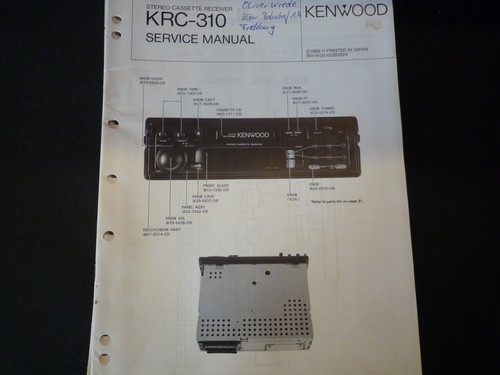 Original service manual - service,